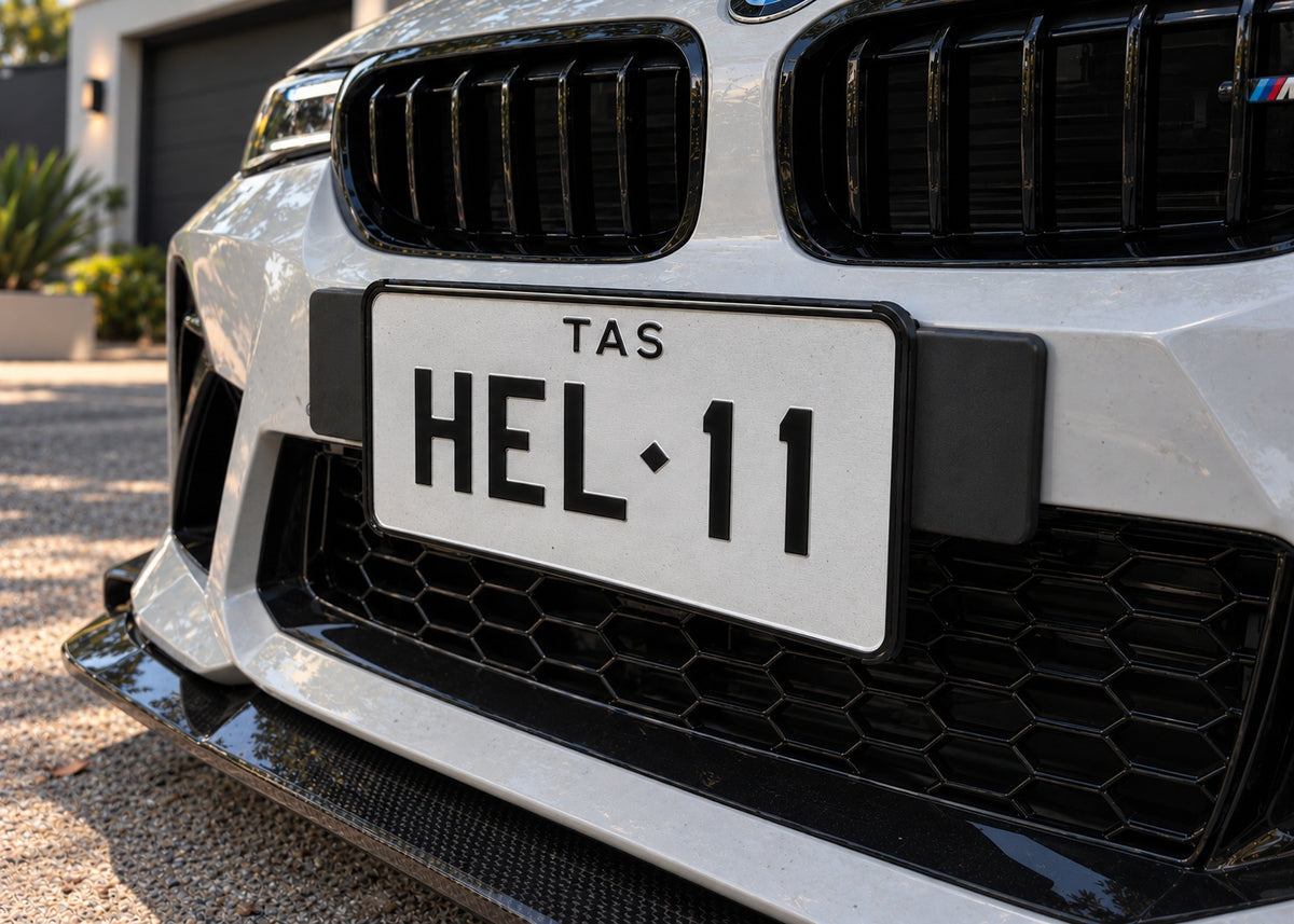 TAS USA/INTERNATIONAL Number Plate Bracket & Holder