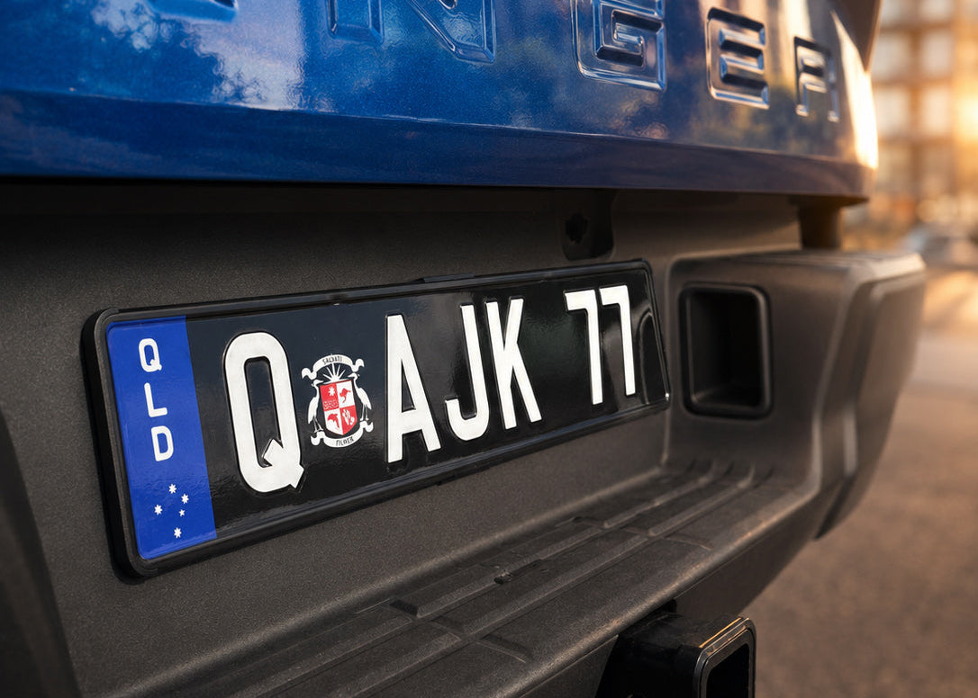 QLD Euro Prestige Number Plate Bracket & Holder