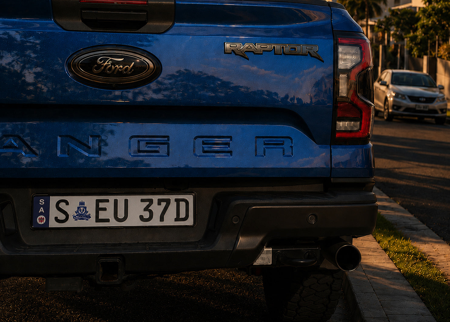 SA Euro Style Number Plate Bracket & Holder