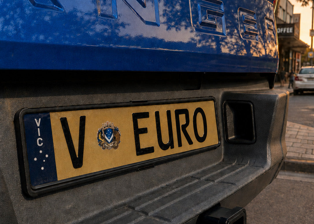 VIC Euro Prestige Number Plate Bracket & Holder