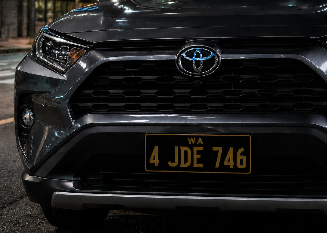 WA Standard & Slimline Number Plate Bracket & Holder