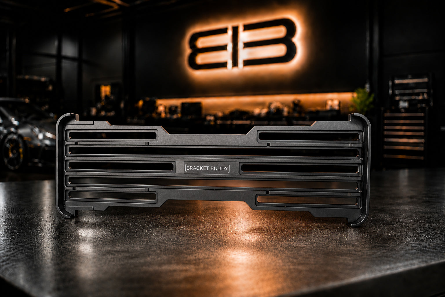 WA Acrylic Custom Series Number Plate Bracket & Holder | Edge