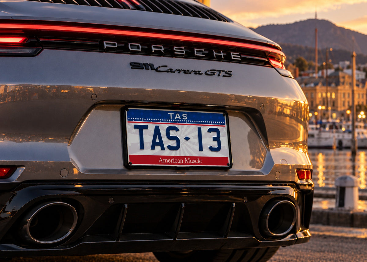 TAS USA/INTERNATIONAL Number Plate Bracket & Holder