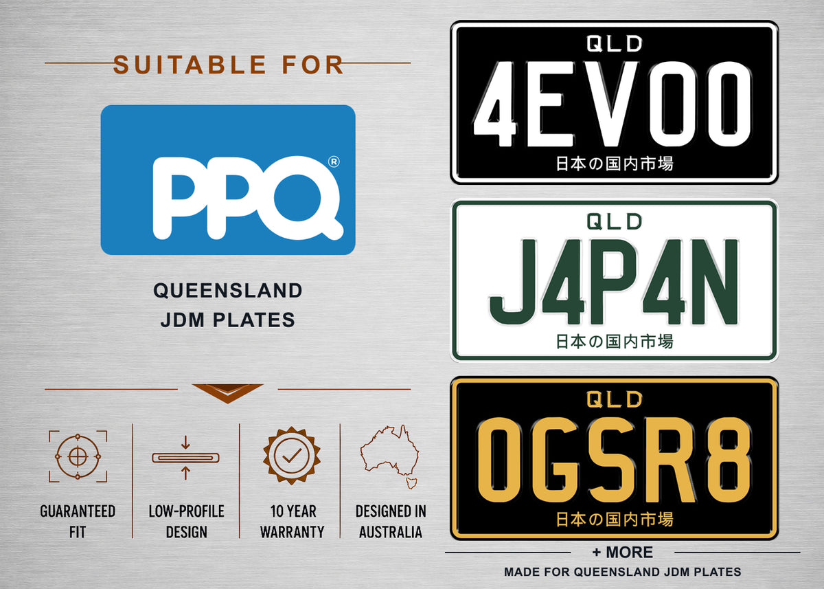 QLD JDM / USA Bracket & Holder