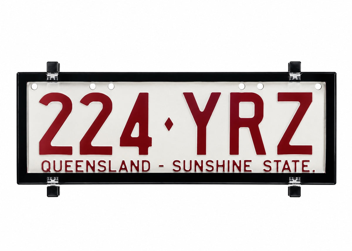 Standard & Slimline Metal Number Plate Protector