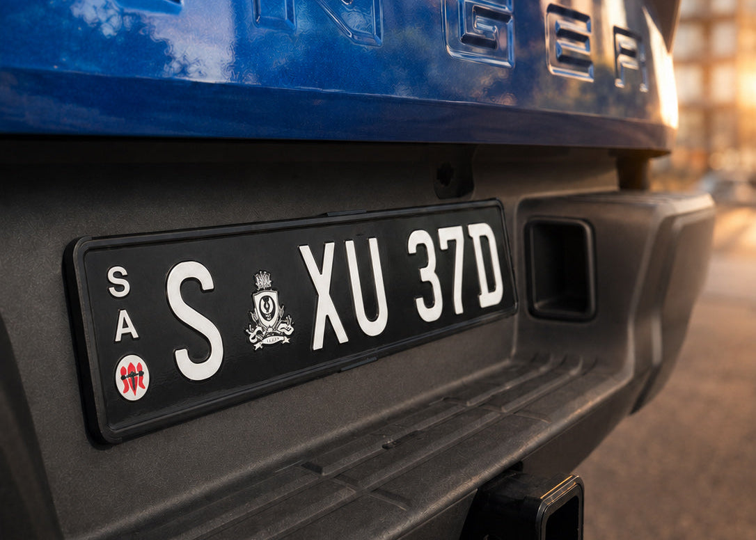 SA Euro Style Number Plate Bracket & Holder