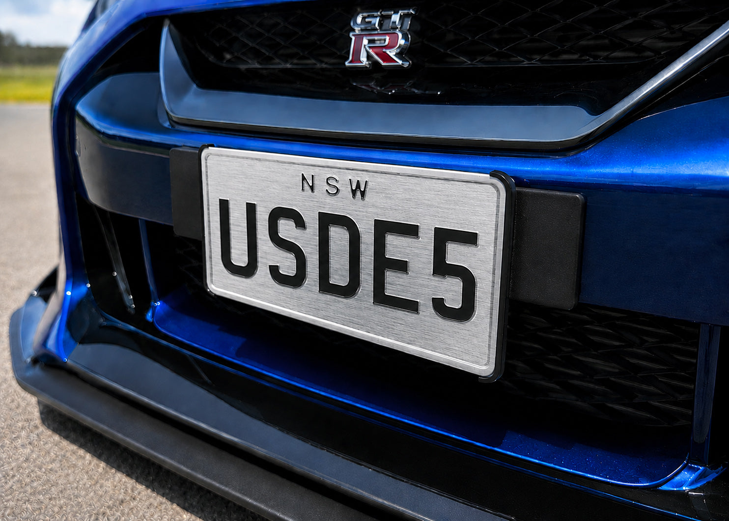 NSW USA / International / Retro Plate Bracket & Holder