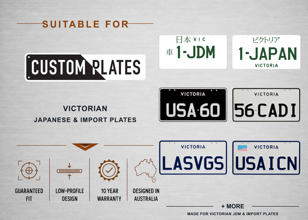 VIC JDM Number Plate Bracket & Holder