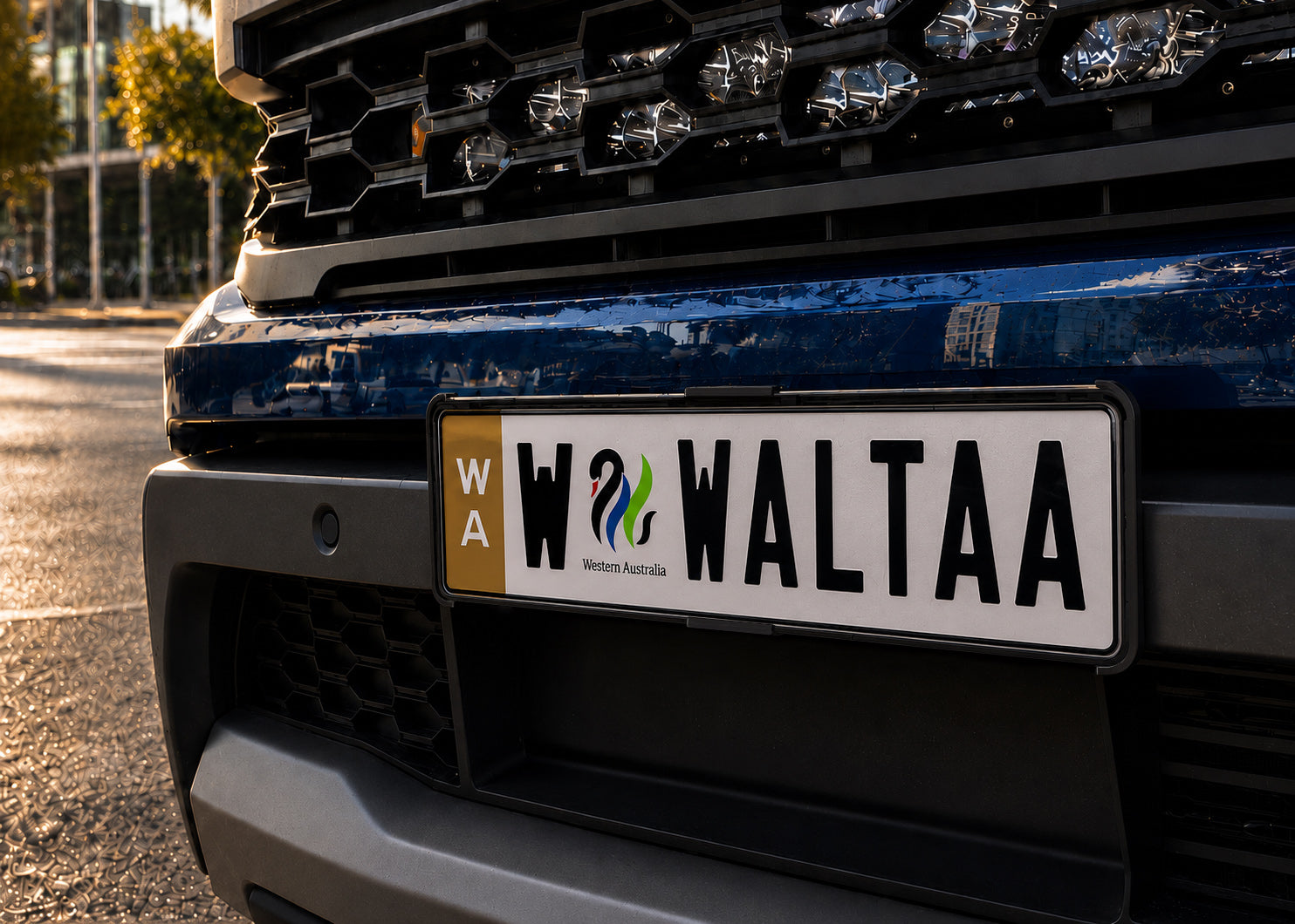 WA Euro Prestige Number Plate Bracket & Holder