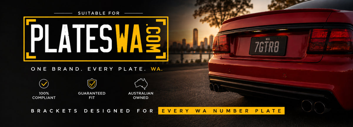 WA Number Plate Brackets & Holders number plate brackets and holders